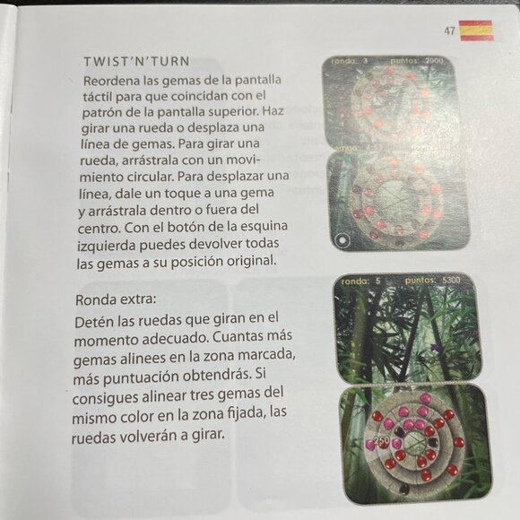 Nintendo DS Zenses Rainforest Instruction Booklet Manual Guide Only 2008 - Picture 4 of 4